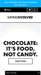 Mobile Screenshot of eatingevolved.com